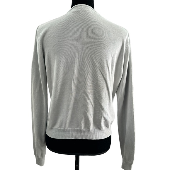 Tail Activewear  Women's Vintage Full Zip Silk Sweater Size Small - Picture 4 of 12